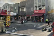 台南北區餐廳火警　油煙管起火濃煙竄出幸無傷亡