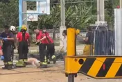 吊掛布繩突斷裂！嘉義工人遭烤漆板砸中亡　死因左背大鈍傷