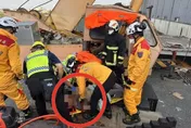 嘉義縣巨型磅錘砸死駕駛！　死因初判為顏面及胸部多處骨折