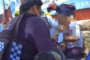 影/高雄仁武騎士遭砍濺血！83歲嫌行兇落網稱：認錯人