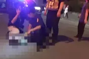 影/嘉義男毒駕連環撞引眾怒　跑警局求援當場被逮