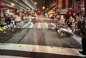 影/中和毒駕男猛撞等紅燈機車　害女騎士慘摔骨折
