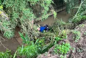 天人永隔！相約務農人失蹤　苗栗婦找到夫陳屍3米深水溝