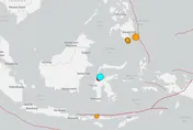 印尼發生規模6.7地震　震源深度僅10公里搖晃程度明顯