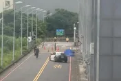 巨響後嚇壞！蘆竹74歲老翁停車場頂樓墜落...慘死現場
