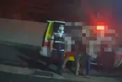 影/不滿女友長期失業！高雄醉男暴怒動粗　遭警壓制移送