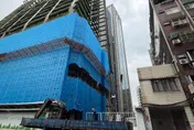 影/北市中正區工地2人遭雷擊　緊急送醫搶救