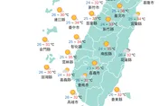 高溫炎熱來襲！雙北、彰化8縣市明上看36度