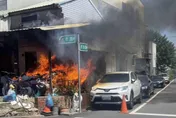 彰化慘烈火警！民宅外「垃圾狂燃」房子、車子通通被延燒