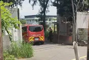 影/新竹空軍基地驚傳爆炸火警！「消防直奔軍營」直擊