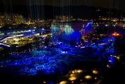 《海山夜行》點亮新北美術館！360度環景光雕 邀民眾探索最佳觀賞點