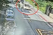 影/內湖機車騎士遭賓士鬼切撞飛　顱骨破裂傷重不治
