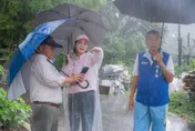 高雄暴雨遭綠營轟神隱　柯志恩火速南下勘災：救災經費絕不缺