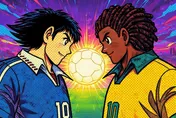 世足/《足球小將》真人版！日本強碰巴西　藍武士拚漫畫奇蹟