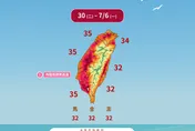 未來一週多午後雷陣雨！雙熱帶擾動發展待觀察