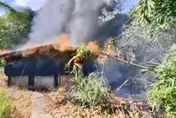 宜蘭冬山工寮火警烈焰狂燃　84歲翁陳屍火場