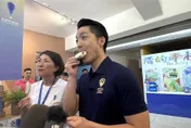 合體饒慶鈴搭熱氣球！蔣萬安狂讚釋迦冰棒、預購兩千箱