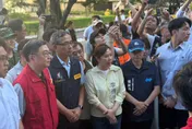 巴威來襲赴內湖視察　卓榮泰稱「我來陳情的」：不該有淹水狀況！