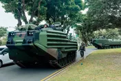 AAV7兩棲突擊車就位　顧立雄：因應巴威颱風總兵力達2萬