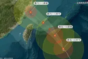 中颱巴威「南北擺盪」明晨觸陸　北宜雨量狂灌900mm