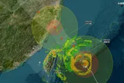 巴威颱風暴風圈將接觸陸地！網友接力回報各地風雨