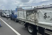 台65線4車連環撞2人傷　小貨車疑未注意追撞釀禍
