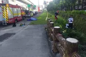 影/悲！鳳山大排驚見男屍　64歲長照住民「請假探親」墜亡
