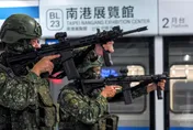 憲兵聯合防禦操演拱衛中樞　北捷演練地下兵力轉移部署