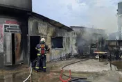 彰化市永樂街透天厝大火！消防衝火場搶救　1人死亡