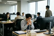 喉嚨痛去上班…3天內5同事全倒！醫揭密閉空間是病毒溫床