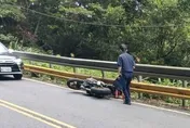 北宜公路重機超車打滑自摔　無呼吸心跳送醫不治