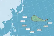 白海豚颱風快速增強！將跨強颱門檻　直逼「今年風王」