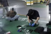 影/天道盟成員行動軍火庫載孕妻　警溫情喊話棄械投降
