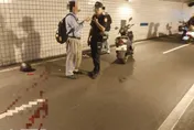 高雄「楠梓百慕達」出事！騎士自摔「地留血痕」命危搶救