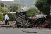 哥倫比亞卡車裝炸藥爆釀11傷　總統就職典禮前時機敏感