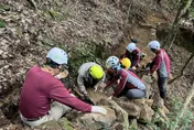 雪霸志工投入107人次親築　東洗水山500米緩坡步道完成