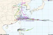 不排除發陸警！氣象粉專：白海豚「越晚北轉離台更近」