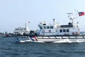 影/大陸海警船再度侵擾金門海域　海巡艦艇併航監控廣播驅離
