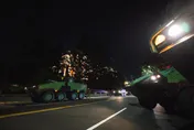 漢光42號演習首夜　元首萬鈞車隊掩護賴清德直奔圓山指揮所