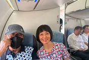 巧妙同框！與劉櫂豪搭同班機　賴坤成首鬆口：定會同台挺陳瑩