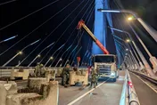 解放軍將可源源不斷推進淡水　揭仲曝淡江大橋關鍵性