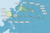 白海豚颱風進逼！氣象署估14:30發海警　爸爸節馬祖恐陸警