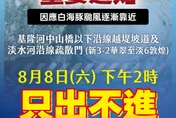 快移車！北市下午2時水門管制　「3區」紅黃線開放臨停