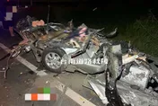 影/父親節噩耗！台南逆向輾扁人車害斷魂　運將毒駕