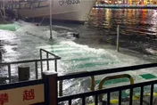 白海豚漸離台北山區抛雨彈　基隆北海岸逢大潮「防海水倒灌」