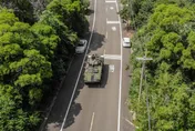 影/漢光42號Day 7反空機降　直擊喊話車動搖敵軍意志