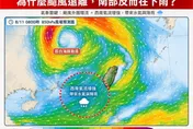 颱風遠離噩夢才開始！「水氣輸送帶」開轟炸中南部