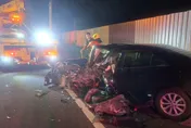 影/救不回！高雄男跟女友吵架「負氣酒駕」車全毀人斷魂