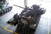 影/漢光42號M60A3戰車動「心臟手術」　陸勤部野戰搶修恢復戰力