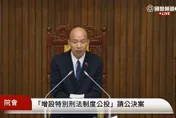 民眾黨團棄權！鞭刑公投52：51險勝成案